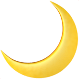 Crescent moon